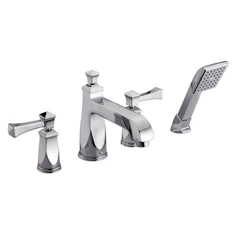 Shower heads, shower faucets, trim kits and tub faucets from american standard are made from durable, quality materials that withstand the test of time. Yosemite Home Decor Roman Two Handle Deck Mount Tub Faucet ...