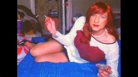 sensual crossdresser tranny webcam the voluptuous smoking sequence youtube