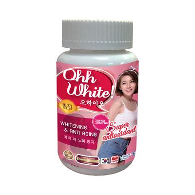 Take a look at the top rated supplements, pros & cons and what to be aware of before buying them in a store! OHH WHITE WHITENING ANTI AGING SUPER ANTIOXIDANT GLUTA ...