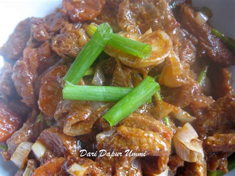 Menu masakan ala thai sering menjadi pilihan rakyat malaysia. Dari Dapur Ummi: Daging Masak Merah Ala Thai