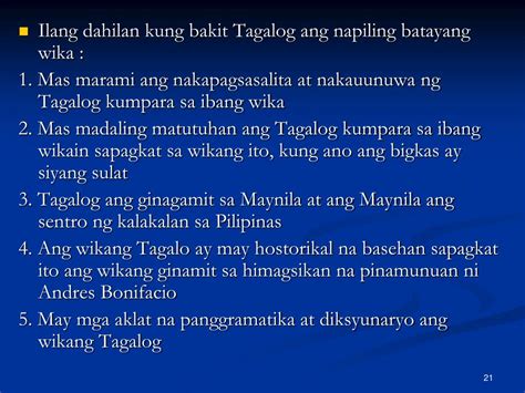 Kahalagahan Ng Wikang Rehiyonal