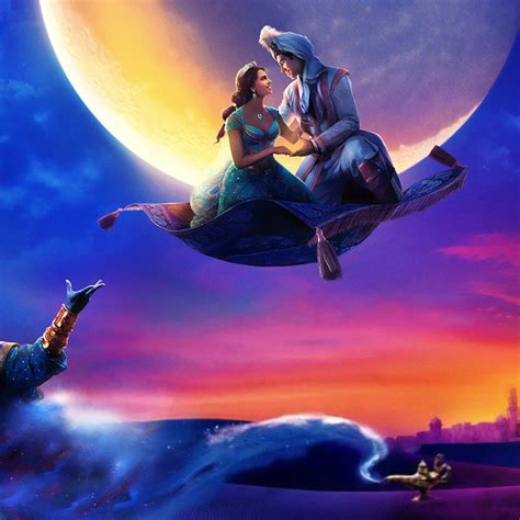 Aladdin 2019 Genie Jasmine Aladdin 4k 2 Wallpaper Pc Desktop