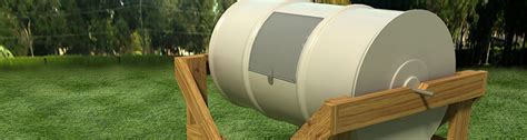 Turn A Barrel Into A Rotating Composter Northumberland Coop Supply Centre
