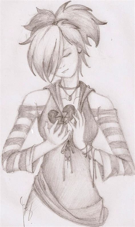 Emo Girl By Elithranielle On Deviantart Meaningful Drawings Gothic
