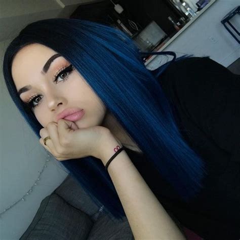 How To Achieve The Dark Blue Hair You Always Wanted To Have