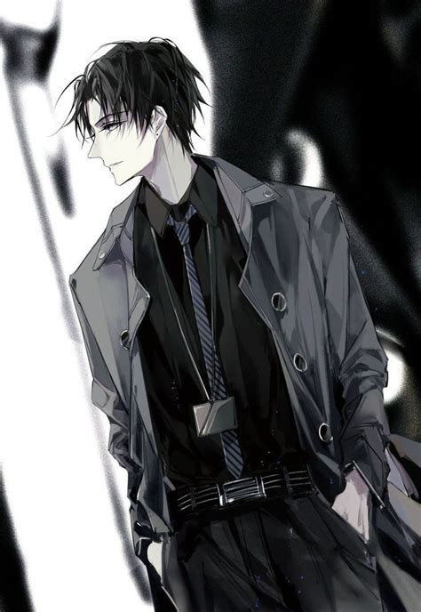 Handsome Anime Boy Black Hair Anime Wallpaper Hd