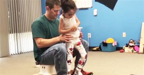 Girl With Cerebral Palsy Takes Her First Independent Steps