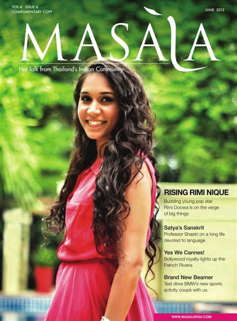 Vol 4 Issue 6 June 2013 Masala Magazine