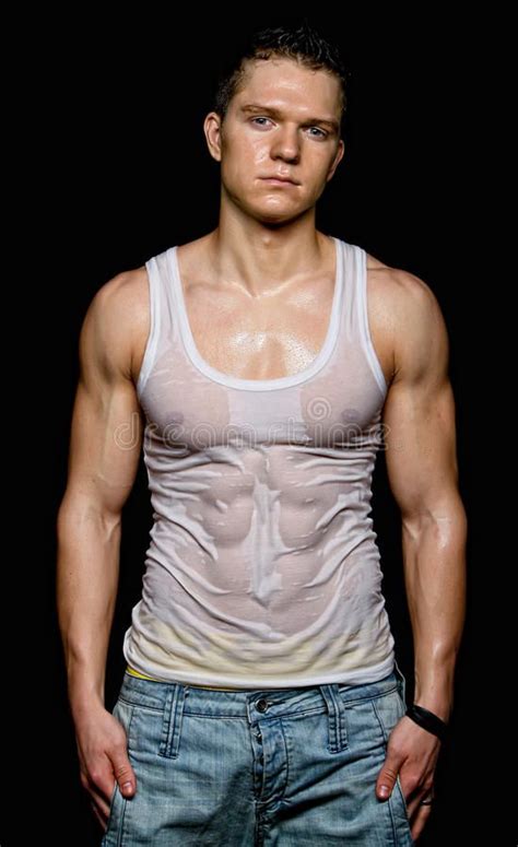Wet Dream Wet T Shirt Muscular Men Buff Guys