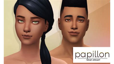 Papillon Default Skin Blend For All Ages Sims 4 Cc Skin The Sims 4