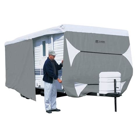 Classic Accessories Over Drive Polypro3 Deluxe Travel Trailer Cover Or