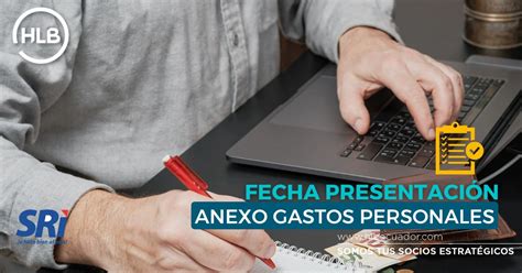 Presentación Anexo Gastos Personales 2023 Hlb Ecuador
