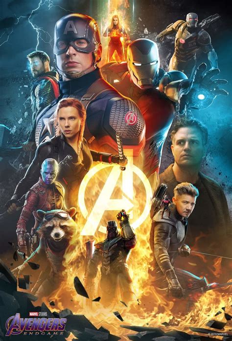 Official Poster For Marvels Avengers Endgame Update Special Look
