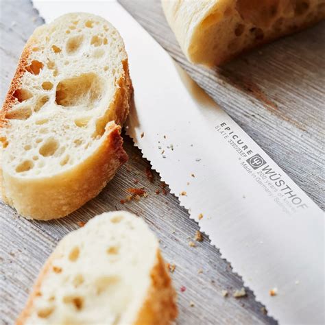 Wüsthof Epicure Slate Double Serrated Bread Knife 9 Sur La Table
