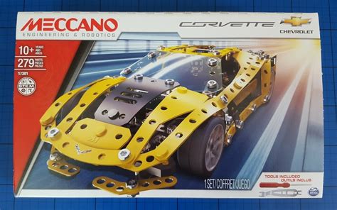 The Brick Castle Meccano Chevrolet Corvette Model Kit 6036477 Age 10