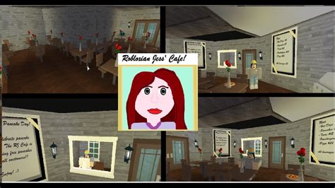 Another full pink cafe build again! Roblox Welcome to Bloxburg - The RJ Cafe! - YouTube