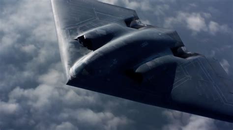 Never Before Seen High Definition Air To Air Footage Of A Usaf B 2