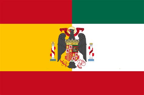 Flag Of The Spanish Mexican Empire Rvexillology