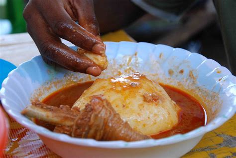 The Food On The Picture Is Called Fufu It Is Known In Almost All
