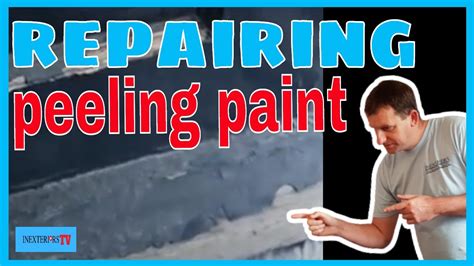 How To Repair Peeling Paint How To Fix Peelingflaky Paint Youtube
