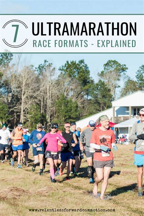 7 Ultramarathon Race Formats Explained Ultra Marathon Cross Country Running Training