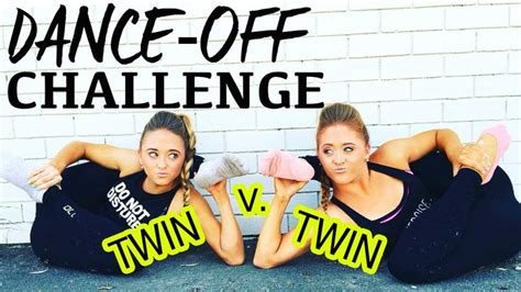 Dance Off Challenge Twin V Twin Teagan And Sam Twins Yoga