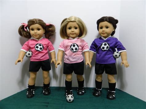 soccer outfit for american girl and similar dolls etsy