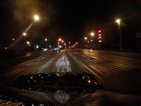 Late night drive : gopro