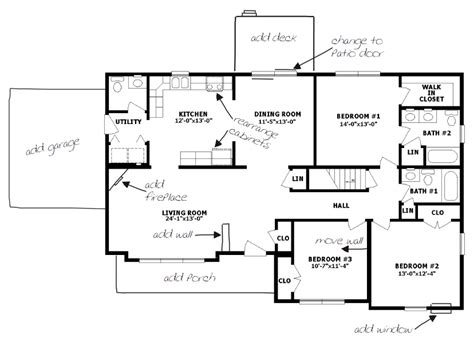 Floor Plan Examples Homes Jhmrad 169258