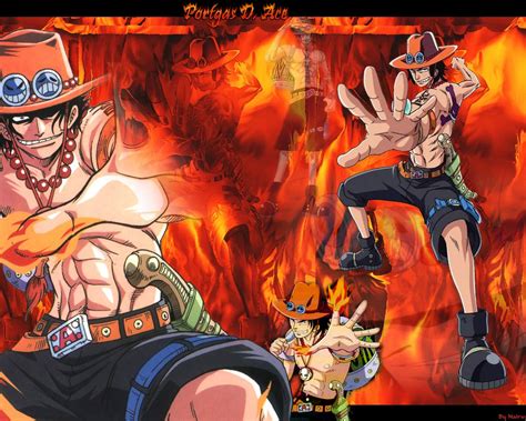 Free Download Wallpaper One Piece Ace By Jhunter By Juliohunter On