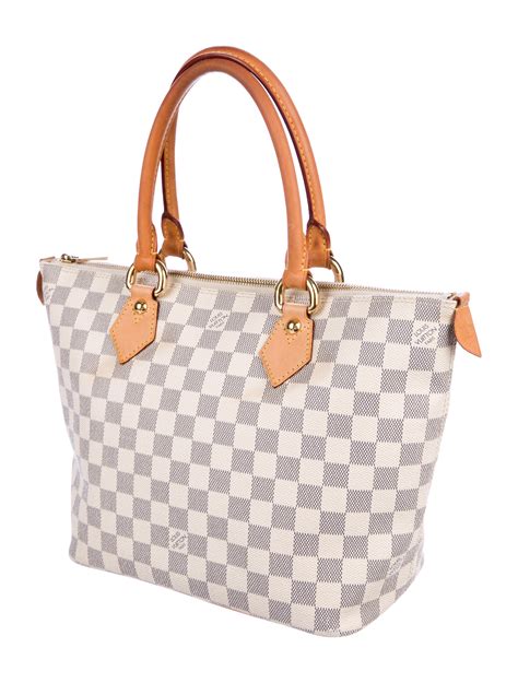Louis Vuitton Damier Azur Saleya Pm Handbags Lou167085 The Realreal