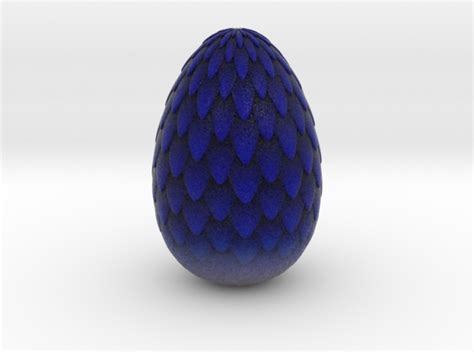 6cm Blue Dragon Egg Solid Rewekyzhq By Granthus