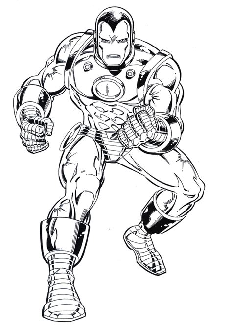Iron Man Coloring Pages ~ Free Printable Coloring Pages - Cool Coloring