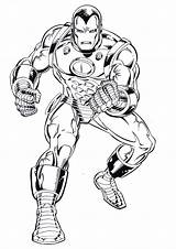 Iron Man Coloring Pages Printable Cool sketch template