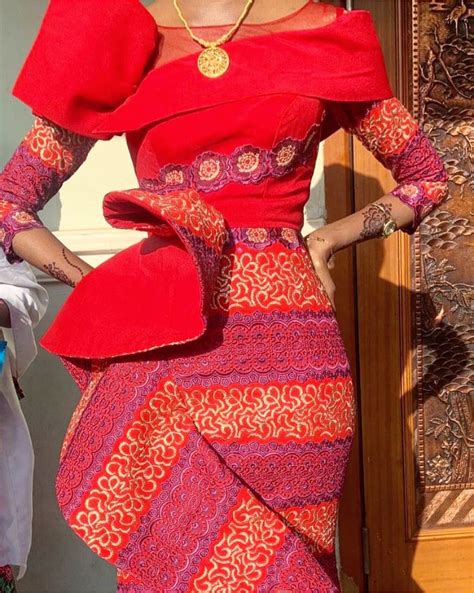 Ankara Aso Ebi Styles Stylish Naija African Print Dresses Unique