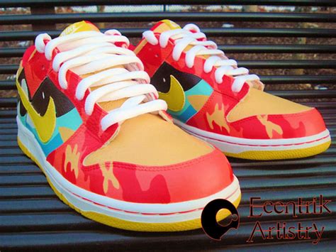 Now you can shop for it and enjoy a good deal on aliexpress! "Facial Features" Japanese Anime Custom Nike Dunk Shoes by ...