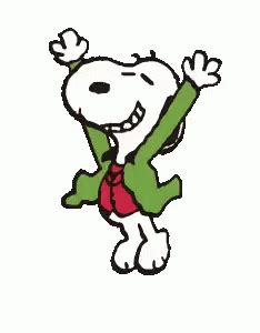 Snoopy Yay Snoopy Yay Excited Descubre Comparte Gifs