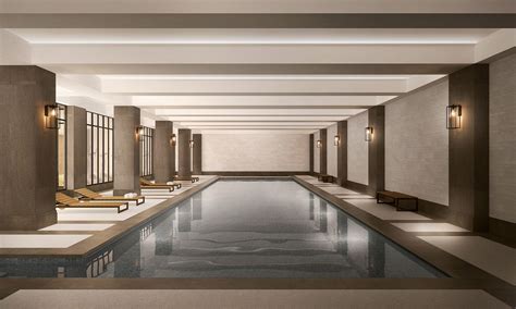 11 Most Luxurious Indoor Pools In New York Dujour Hotel Swimming Pool