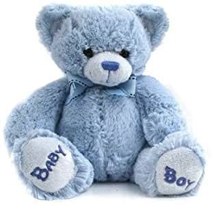 Baby boy gifts amazon uk. Baby Boy Blue Teddy Bear - 17cm - Baby Gifts: Amazon.co.uk ...