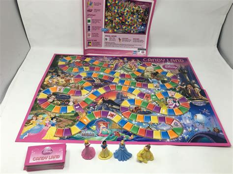 Hasbro Candy Land Board Game Disney Princess Edition Complete