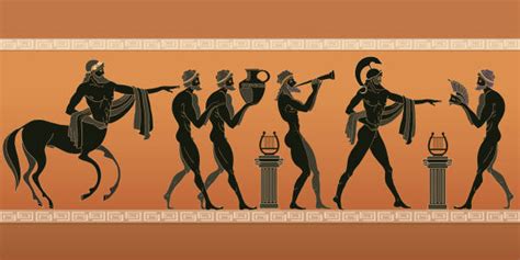 880 Ancient Greek Pottery Stock Illustrations Royalty Free Vector
