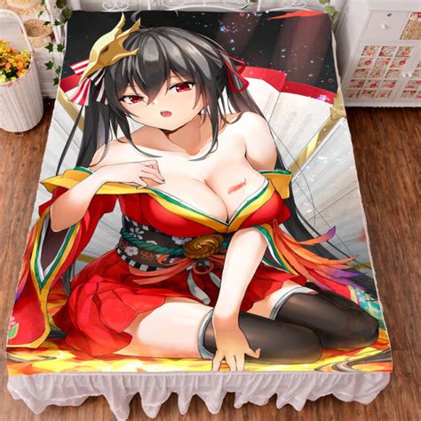 Anime Azur Lane Taihou Cosplay Soft Plush Flano Blanket Otaku 152m11
