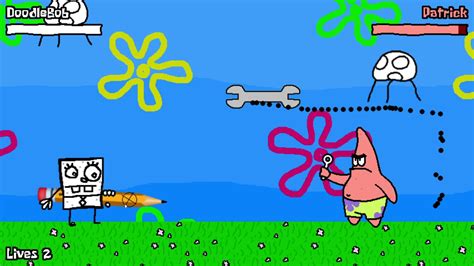 Spongebob Vs Doodlebob And The Magic Pencil Game Singlrf