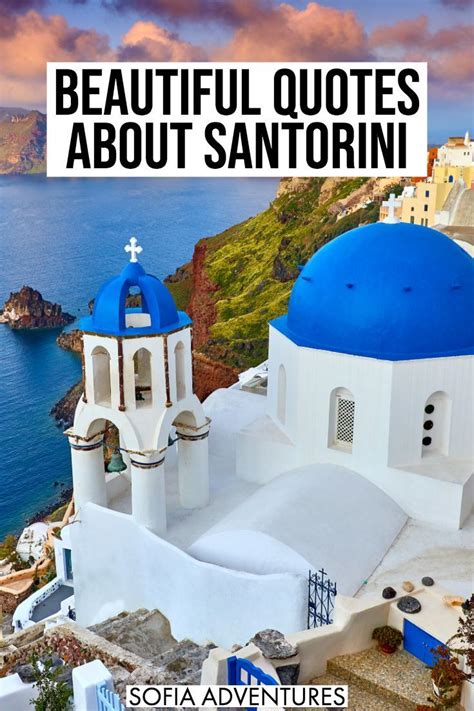13 Beautiful Quotes About Santorini And Instagram Caption Inspiration