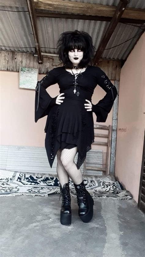 Goth Gothic Sgoth Darkwave Oldschoolgoth Alt Outfits Gothic