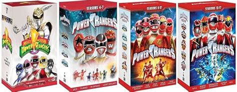 power rangers complete series box sets seasons 1 17 dvd 1993 2009 amazon de dvd and blu ray
