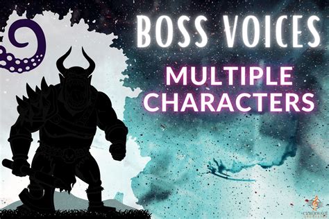 Game Character Voices Boss Voice Pack Voices Sound Fx Unity Asset Store