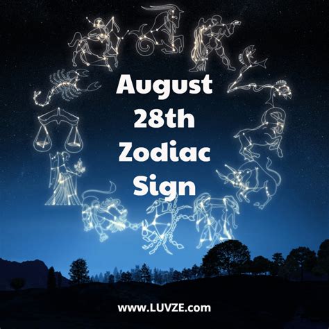 The symbol for leo is the lion. August 28 Zodiac Sign: Birthday Horoscope, Personality ...