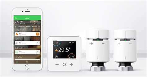 Schneider Electric Wiser Home Touch Kit Thermostat Connecté Pour