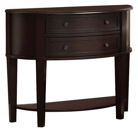 Demilune Entry Sofa Table Transitional Console Tables By Coaster